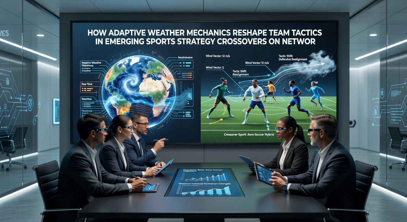 Team coordination during fog and wind events in an online sports strategy crossover